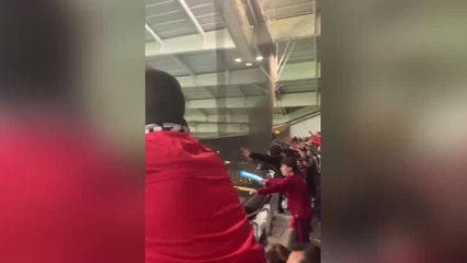 El duro cántico de la afición contra los jugadores del Atleti