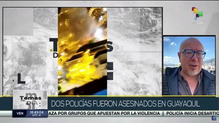 Bandas criminales ecuatorianas atentaron contra la seguridad pública