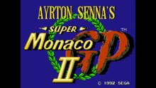 Ayrton Senna's Super Monaco GP II (SEGA Genesis) Complete - No Damage