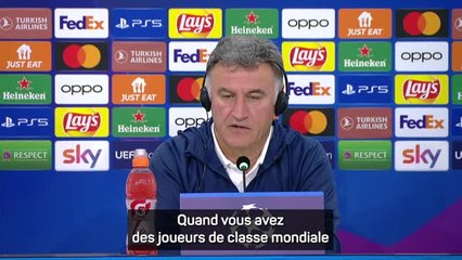 Groupe H - Galtier : “La Juve n’a jamais eu son équipe type”