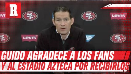“Este es su Super Bowl” Guido sobre los próximos eventos de la NFL en CDMX