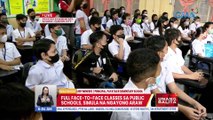 Full face-to-face classes sa public schools, simula na ngayong araw | UB