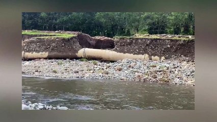 Avería por crecida de río Haina dejará sin agua por varios días a Los Alcarrizos, Pedro Brand y Pantoja