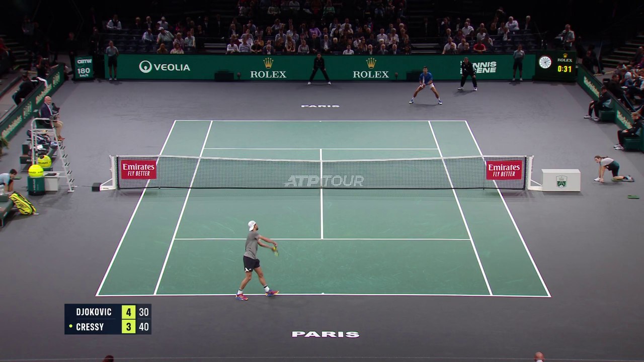 Djokovic v Cressy