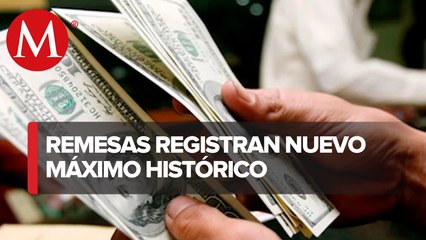 Remesas siguen llegando a México; suman 42 mil 965 mdd a septiembre de 2022