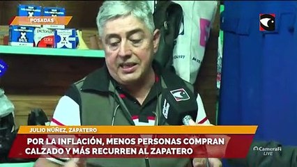 Por la inflación, menos personas compran calzado y más recurren al zapatero