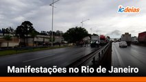 Manifestações no Rio de Janeiro