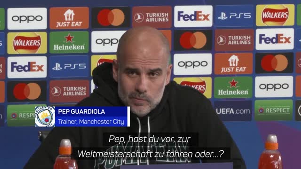 Pep zur WM: Lieber 'Wein' als Sonne und Wüste