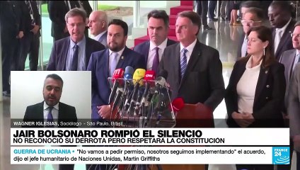 Wagner Iglesias: "Bolsonaro no reconoció la derrota porque eso desmovilizaría a sus seguidores"