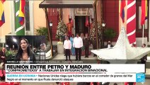 Informe desde Caracas: Petro y Maduro se comprometen a trabajar en la integración binacional