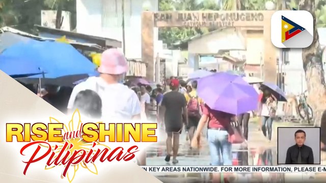 Del Rosario Bridge sa San Juan, Batangas, sarado sa mga motorista; San Juan, Batangas, isinailalim sa state of calamity
