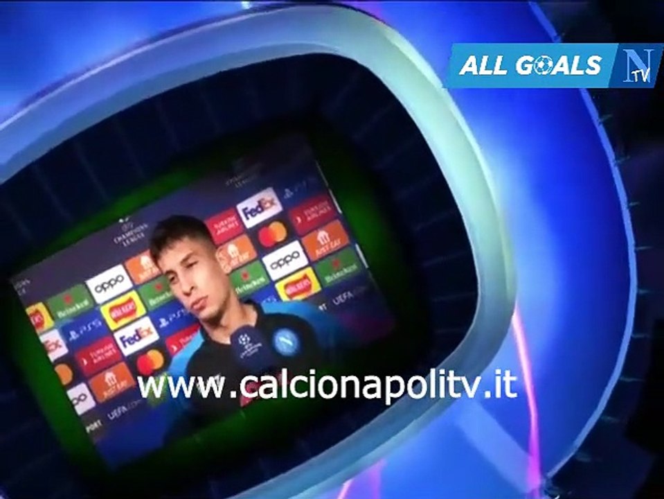 Liverpool-Napoli 2-0 1/11/22 intervista post-partita Mathias Olivera