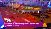 Altar de muertos en Michoacán rompe récord como el más grande del mundo