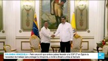Gustavo Petro y Nicolás Maduro acordaron trabajar en la integración binacional total