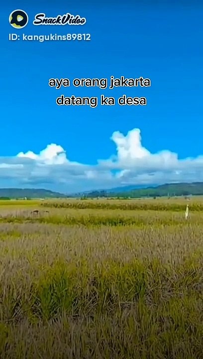 pemandangan desa vs kota