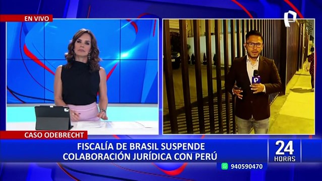 Fiscalía de Brasil suspende cooperación jurídica con Perú en caso Odebrecht