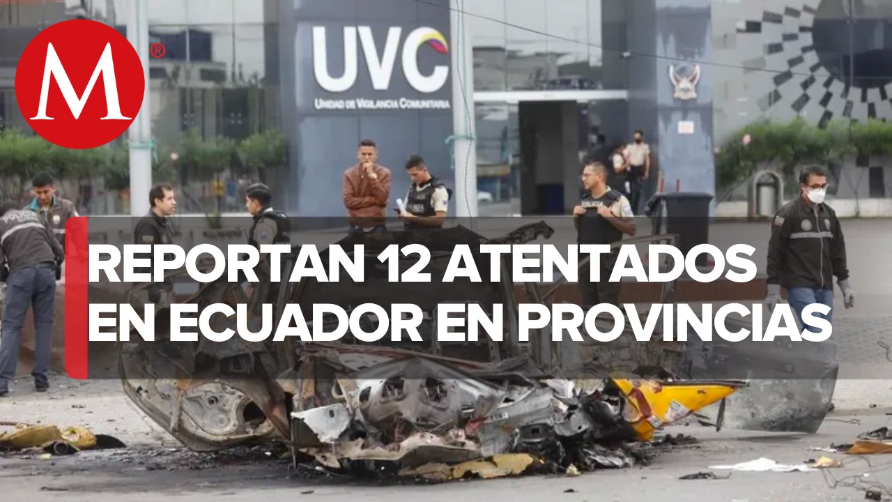 Fueron reportados 12 atentados en Ecuador