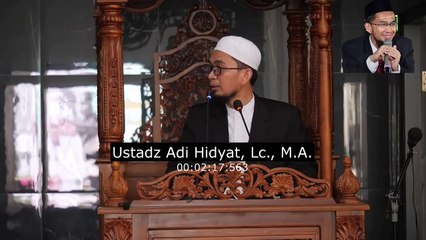 Agar Cerdas Seperti Ilmuan Jaman Dulu - Ustadz Adi Hidayat, Lc. MA