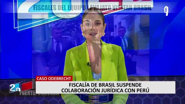 Fiscalía de Brasil suspende cooperación jurídica con Perú en caso Odebrecht