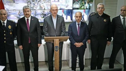 Bakan Soylu sabah saatlerinde kamera karşısına geçti: Osmaniye'deki operasyonda 130 uyuşturucu satıcısı yakaladık