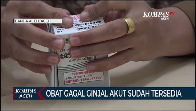 Obat Gagal Ginjal Akut pada Anak Sudah Tersedia di RSUDZA