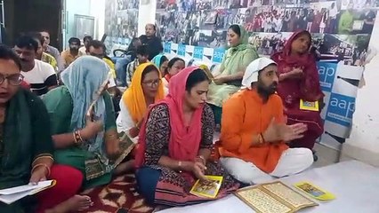 Ramesh Matiala Organised a Sunderkand Path in at office