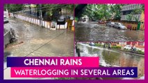 Chennai Rains: Heavy Rainfall Causes Waterlogging In Several Areas