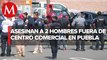 Ataque armado en centro comercial de Puebla deja dos muertos