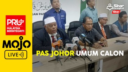 PAS  tanding 4 kerusi Parlimen di Johor