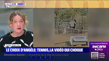 Le choix d'Angèle - La vidéo choc d'un père frappant sa fille sur un terrain de tennis en Serbie