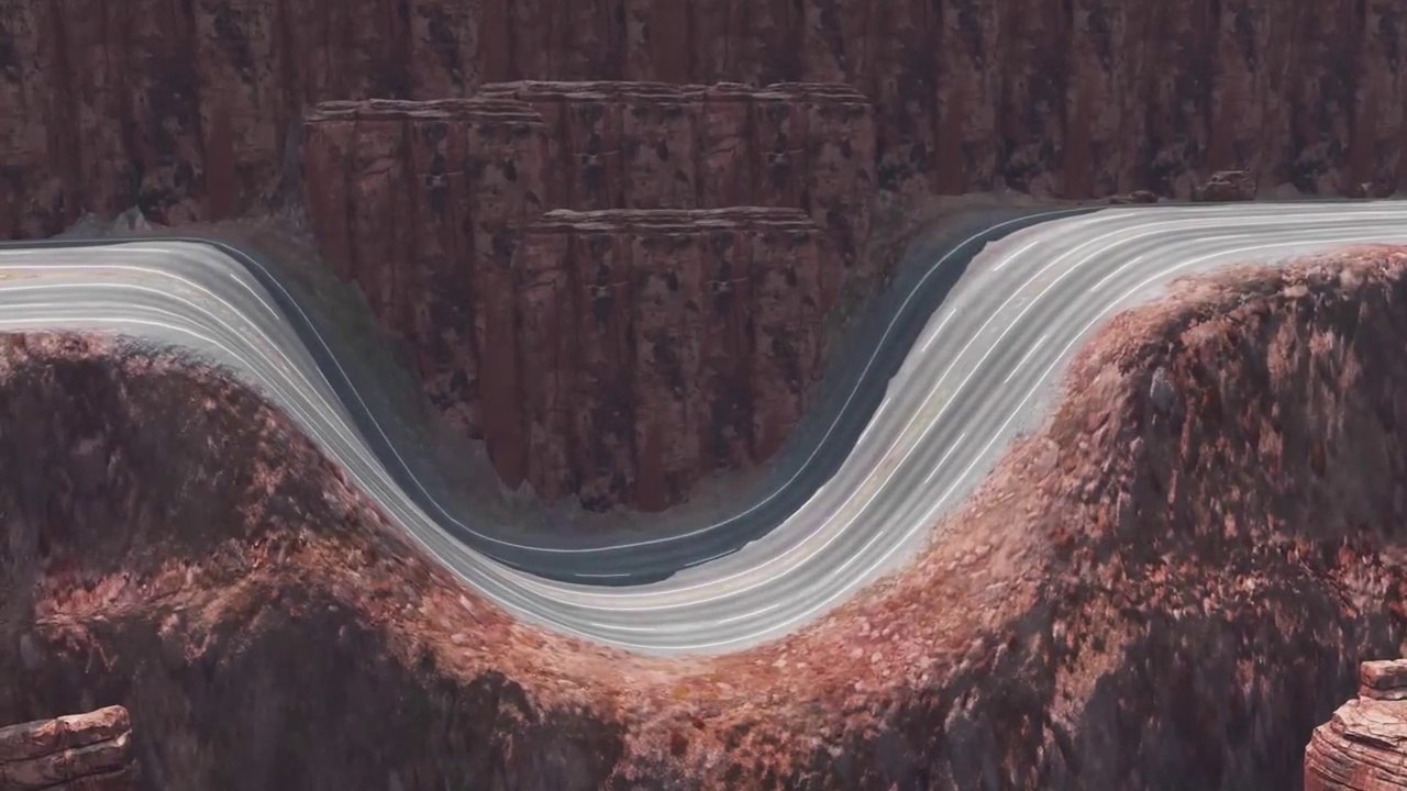 Cars vs Deep Road – BeamNG.Drive