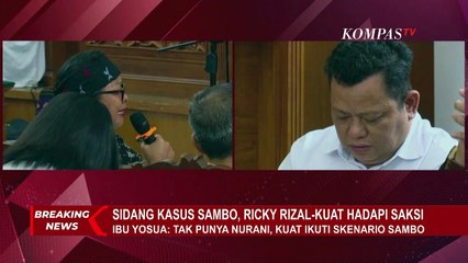 Emosional! Ibu Yosua Sebut Kuat Ma'ruf Tidak Punya Nurani, Begini Ekspresi Kuat!