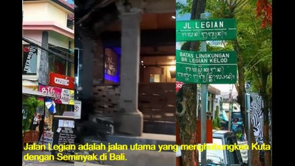 Jalan Legian Bali