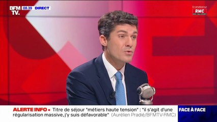 Aurélien Pradié (LR): "Je souhaite que nous renforcions la coercition sur la question des demandeurs d'emploi"