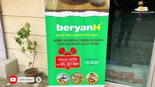 Inauguration of beryanH - Experience Guilt-Free Biryani