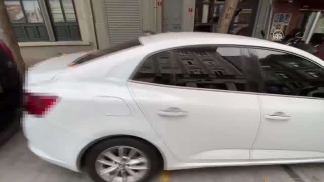 Beyoğlu'nda ters yönde makas atarak ilerleyen sürücüye ceza kesildi