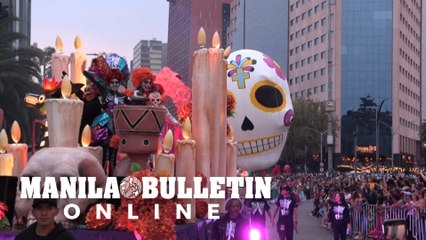 Day of the Dead parade in Mexico City