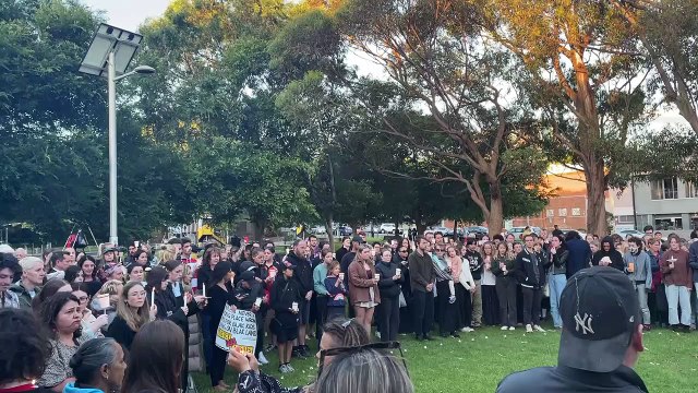 Candles held for Cassius Turvey | 2 November 2022 | Illawarra Mercury