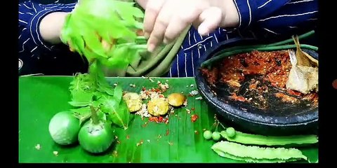 ASMR eats raw vegetables part3