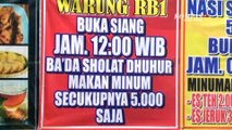 Warung Serba 5 Ribu Surabaya, Sajikan Aneka Kuliner Murah Meriah