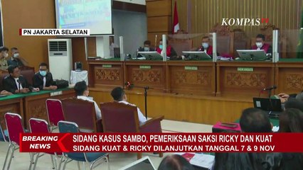 Senin Pekan Depan, Sidang Kuat Ma'ruf dan Ricky Rizal Akan Digabung dengan Eliezer!
