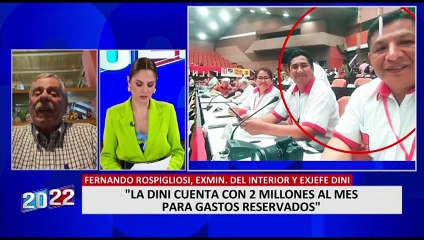 Fernando Rospigliosi: "No sería raro que fondos de la DINI también se usen para pagar congresistas"