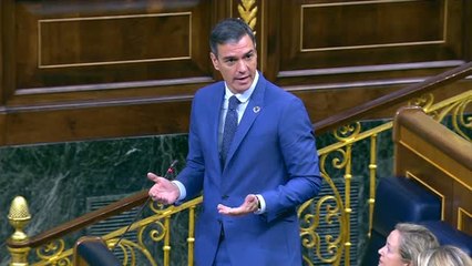 Sánchez a Bildu: "A lo mejor no coincidimos con la aproximación que ustedes tienen a la seguridad ciudadana"