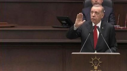 Cumhurbaşkanı Erdoğan, Kılıçdaroğlu'nu eleştirdiği sırada hareketlenen salonu böyle susturdu