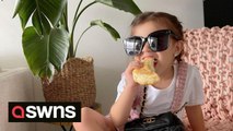 Meet the tiny influencer who films her own live streams, loves vlogging and tells her mum to take photos of her in her outfits - aged just FOUR