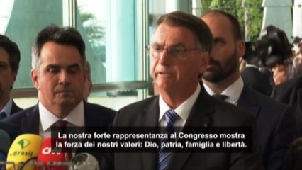 Bolsonaro ringrazia chi lo ha votato: proteste siano pacifiche