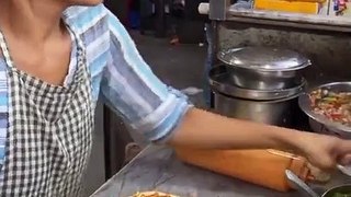 Pakistani unseen street food in roadside