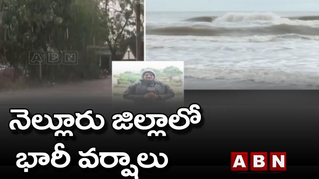 నెల్లూరు జిల్లాలో భారీ వర్షాలు.. పంట నష్టపోతామని అన్నదాతల భయం | ABN Telugu