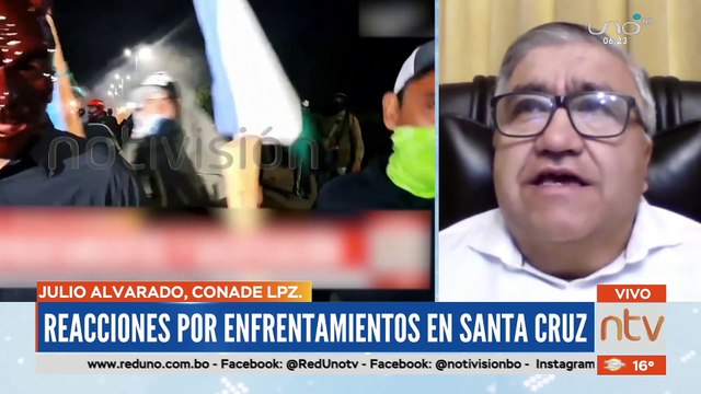 Conade y plataformas ciudadanas de La Paz rechazan ataque violento a Santa Cruz por movimientos afines al 'MAS'. Piden al Gobierno que cese los conflictos determinando censo 2023.