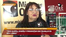 “Uno sueña, diseña y presentar ese trabajo es muy lindo”